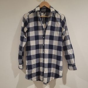 GANT women's blue & white button-down shirt size EU 36 (US 6).